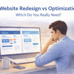 Website Redesign vs Optimization