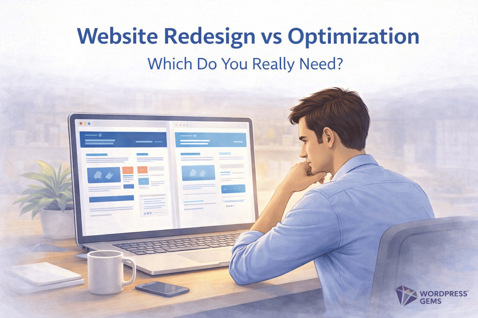 Website Redesign vs Optimization