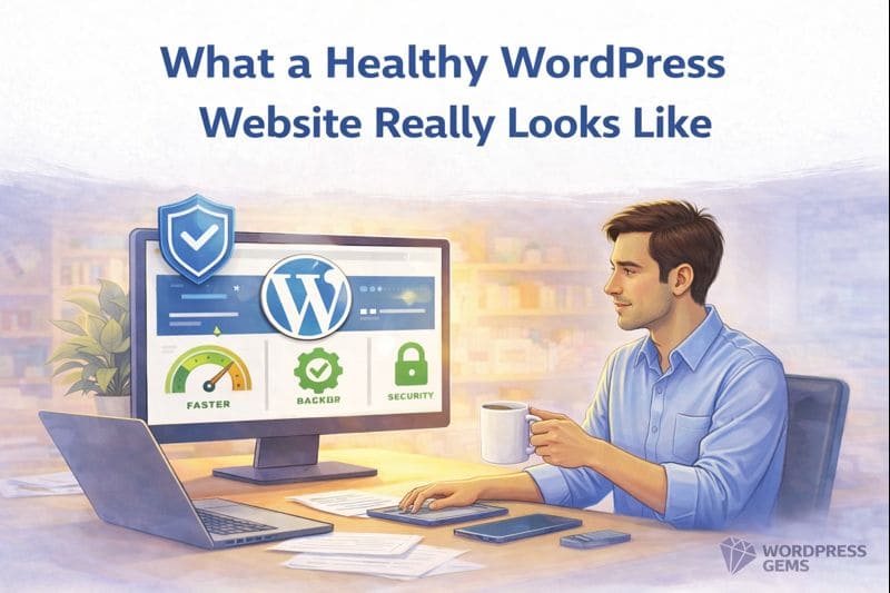 What a Healthy WordPress Website Really Looks Like